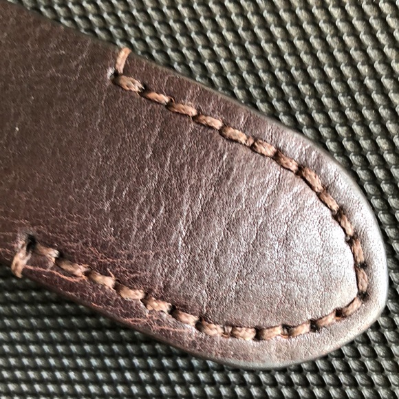 FRYE men’s leather belt size 40 - Picture 7 of 8